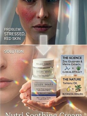 Tulipe Doree Nutri Soothing Cream – Rescue Soothing Cream for Stressed Skin